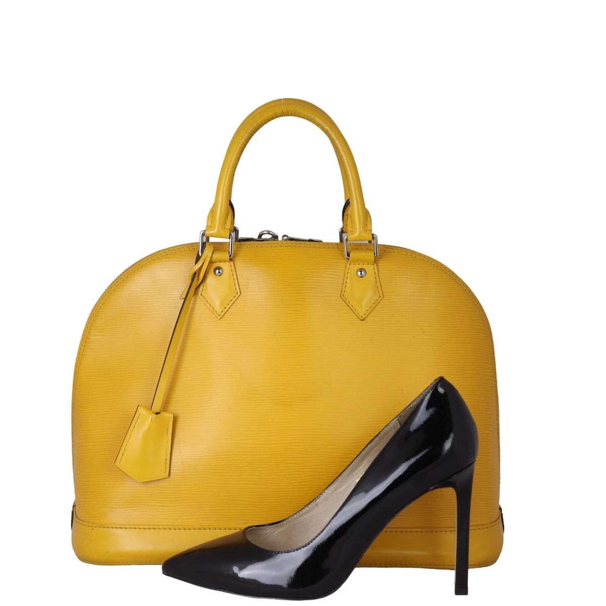 Louis Vuitton Alma MM Epi Yellow