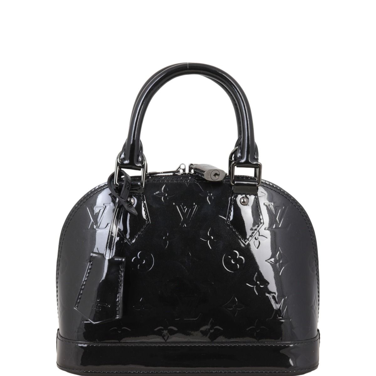 Louis Vuitton Alma BB Monogram Vernis Black