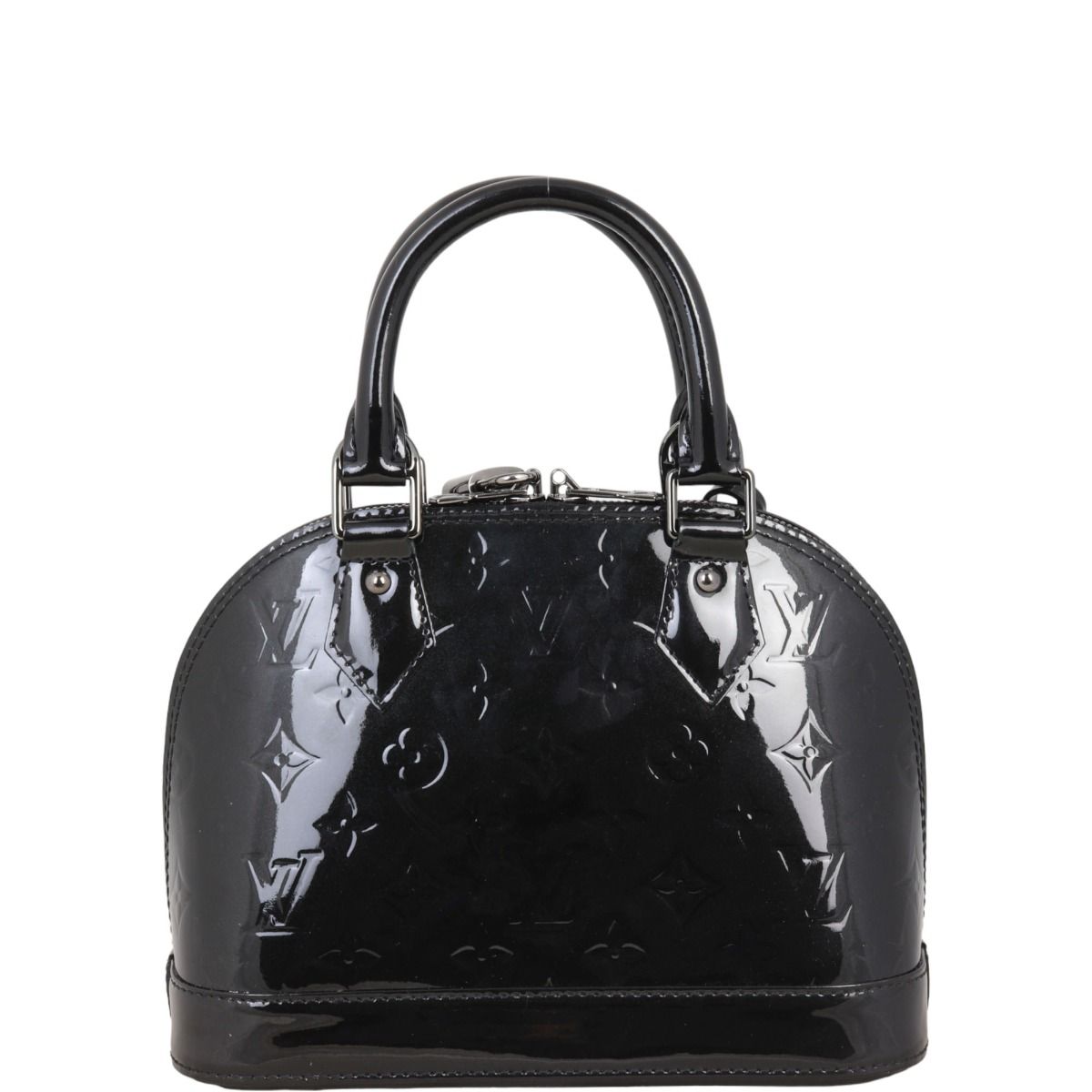 Louis Vuitton Alma BB Monogram Vernis Black