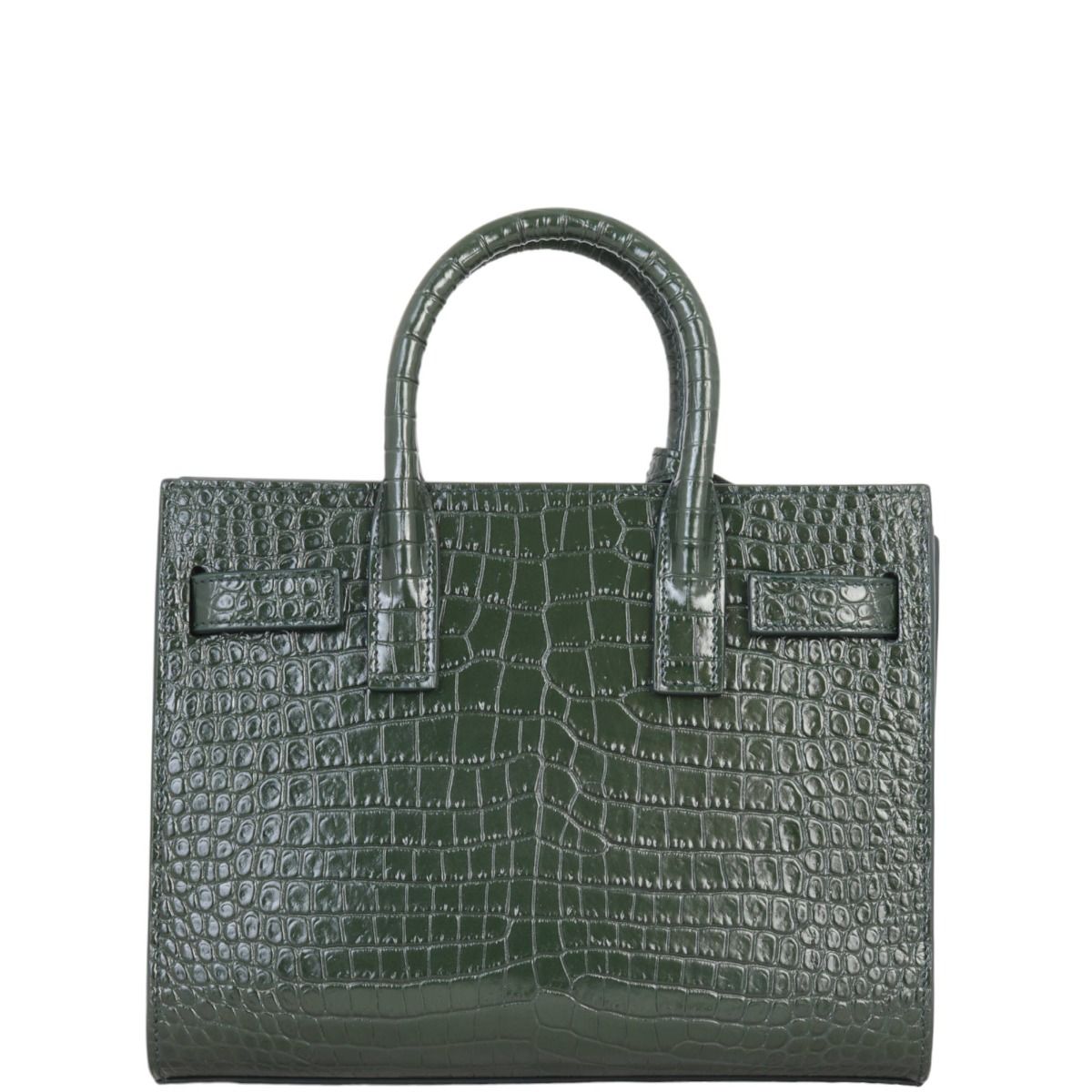 Saint Laurent Sac de Jour Nano Croc Embossed