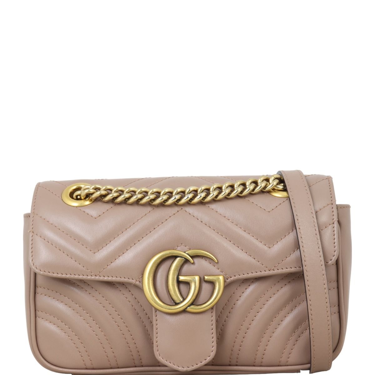 Gucci marmont nude mini online