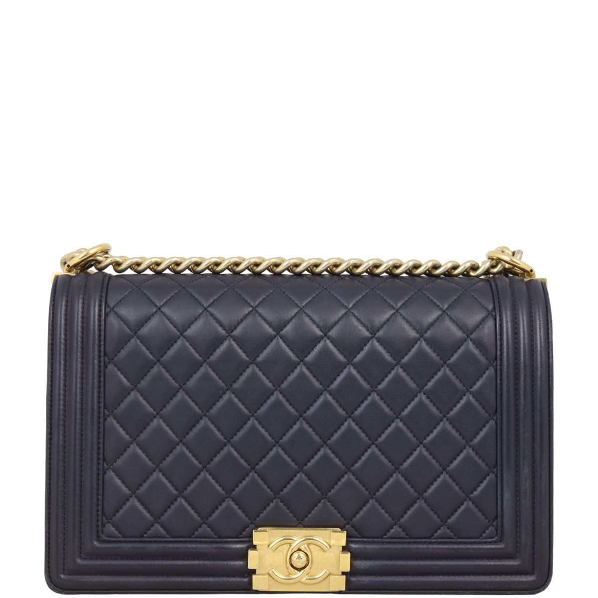 Chanel boy new medium caviar sales