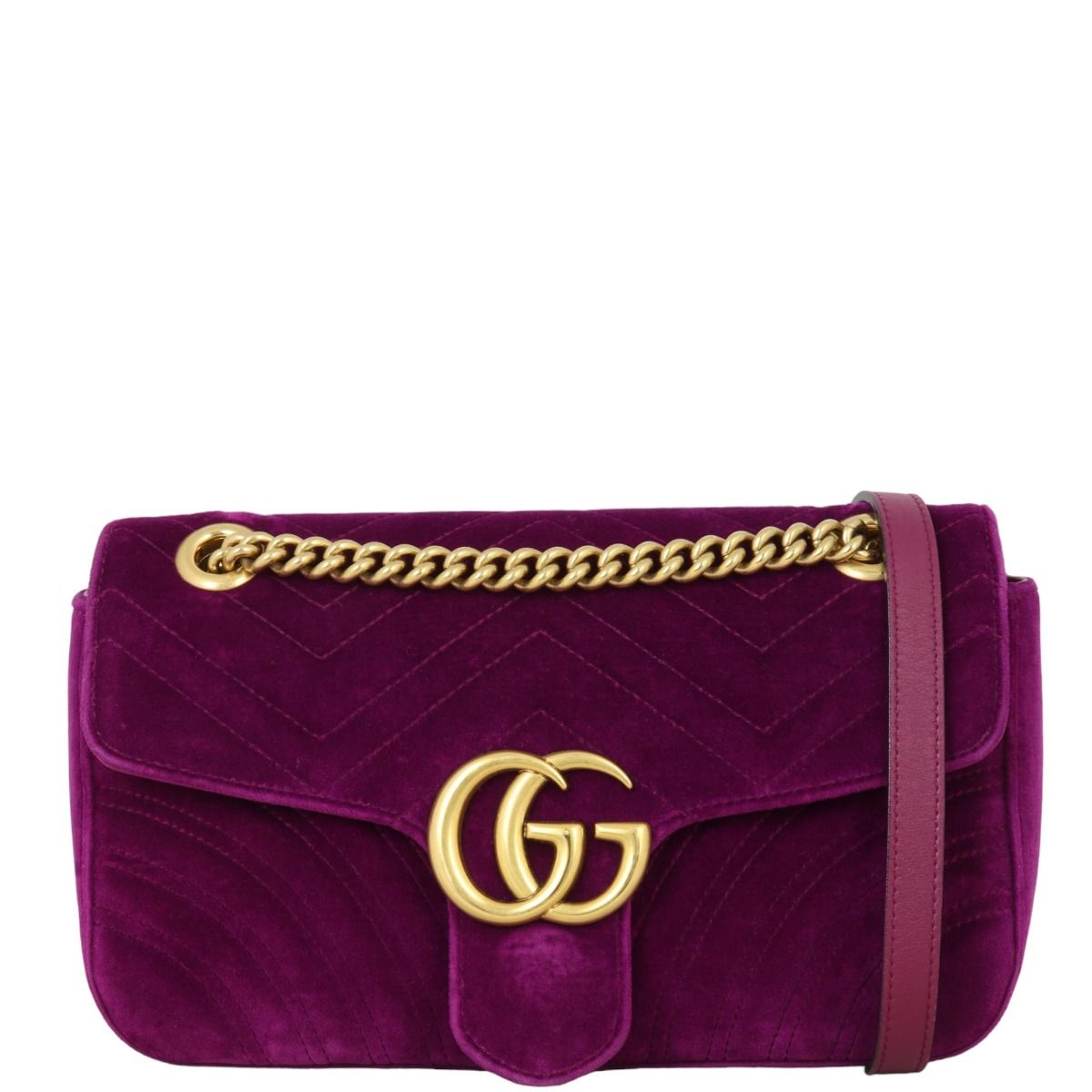 Gg marmont velvet shoulder bag price on sale