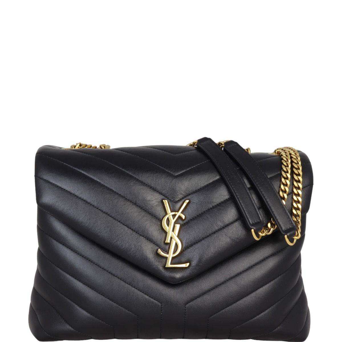 Ysl loulou medium discount gold