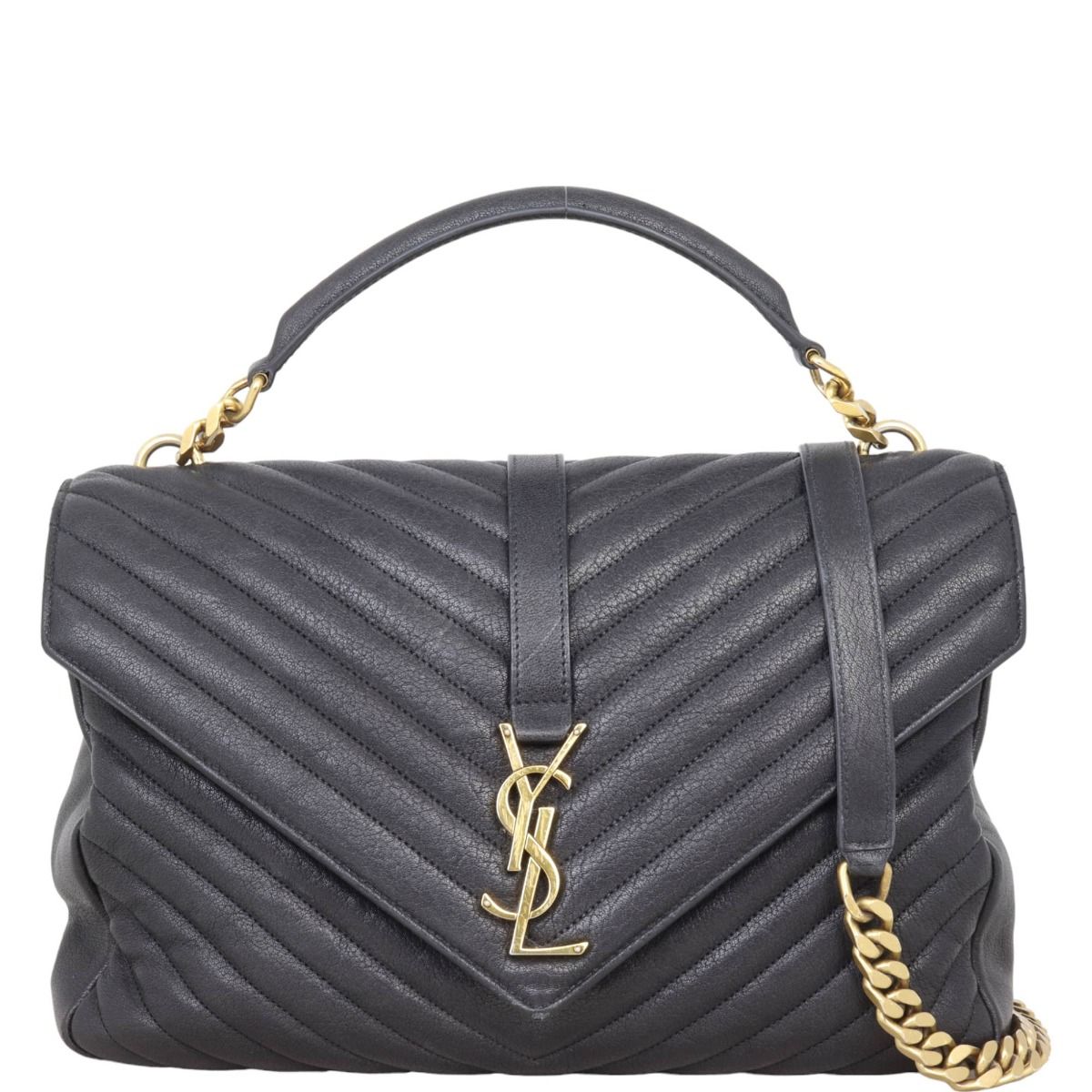 Saint laurent monogram college bag online