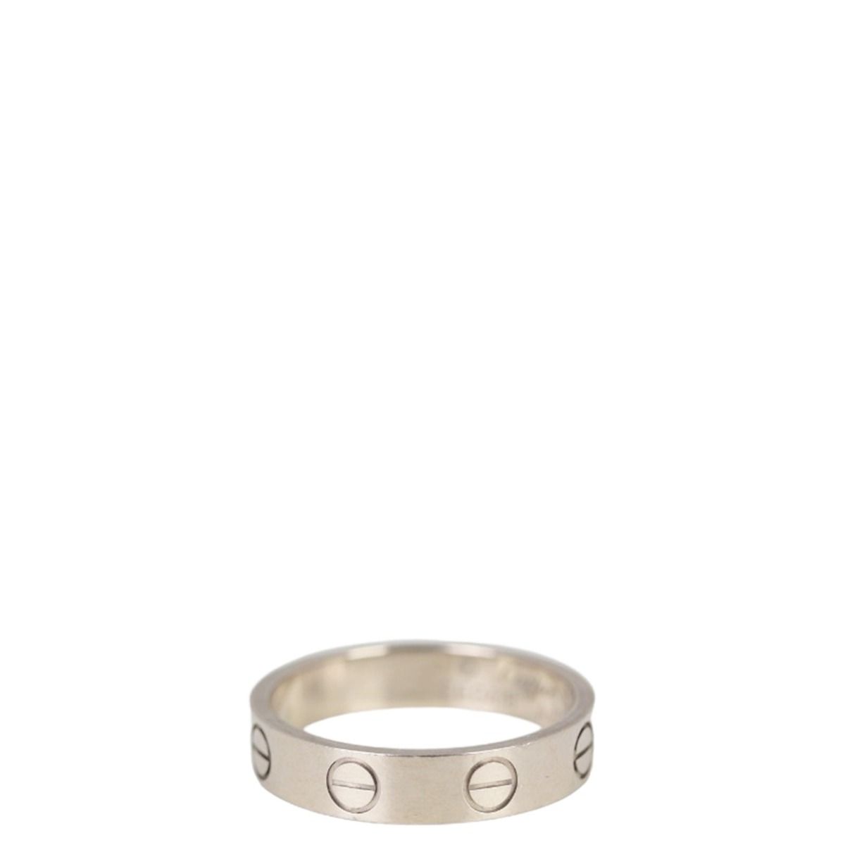 Cartier Love Wedding Band 18k White Gold
