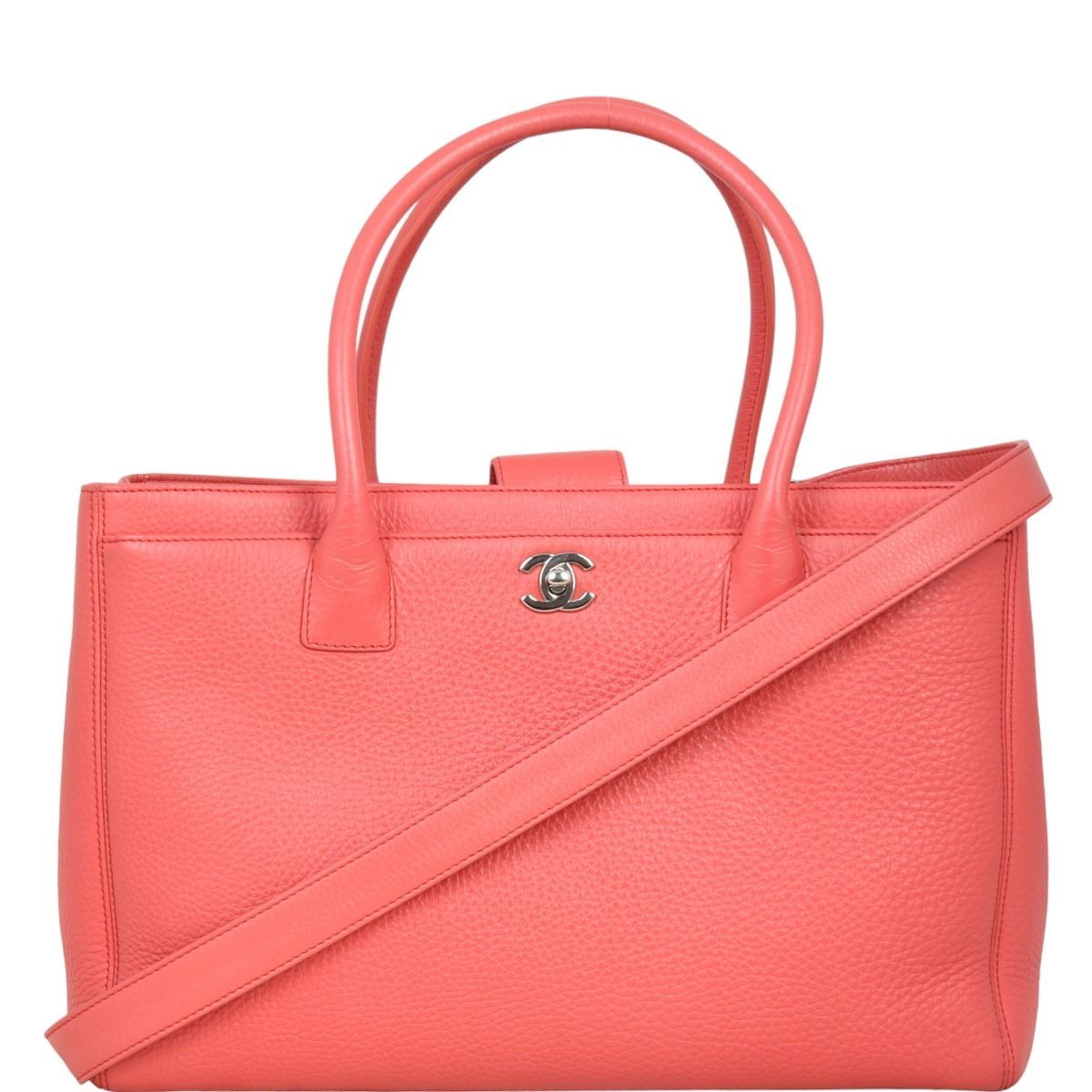 Chanel Executive Cerf Tote Pink