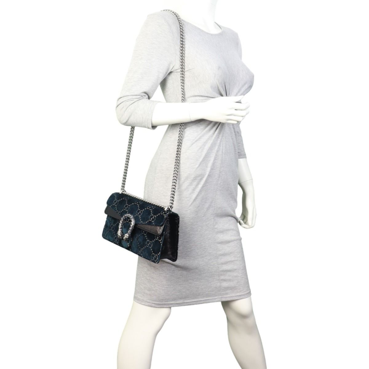Dionysus gg velvet small shoulder bag discount