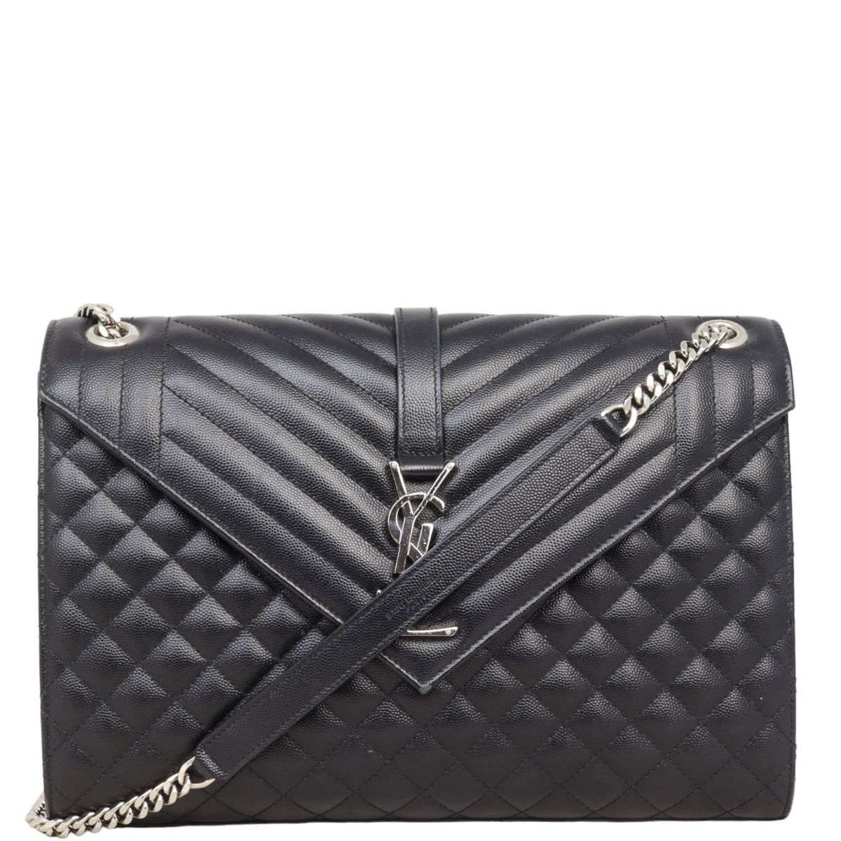 Ysl chain bag black on sale