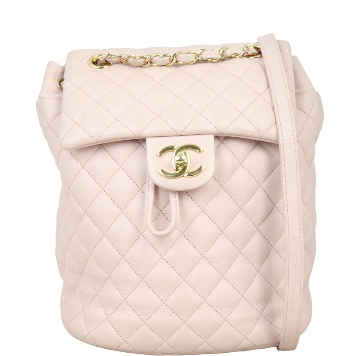 Chanel urban spirit backpack pink cheap
