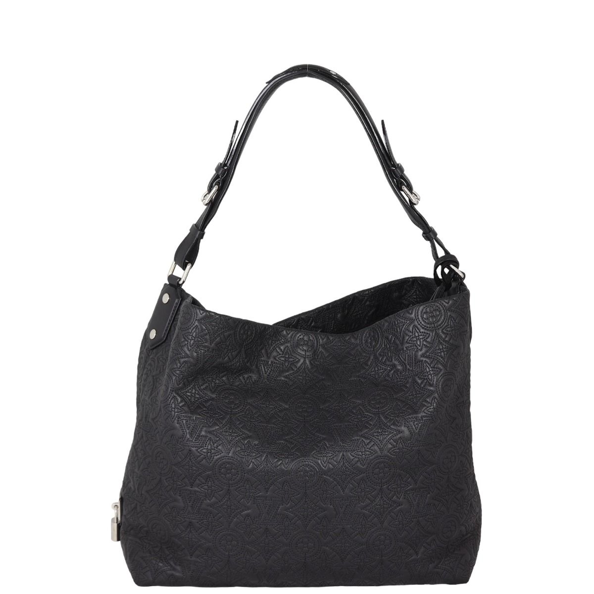Louis vuitton black hobo best sale