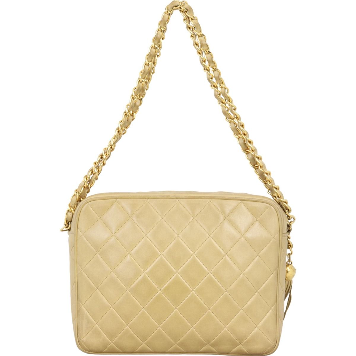 Vintage chanel purse with tassel deals