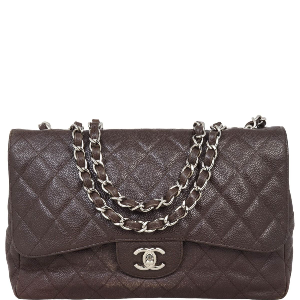 Vintage chanel jumbo single flap 2025