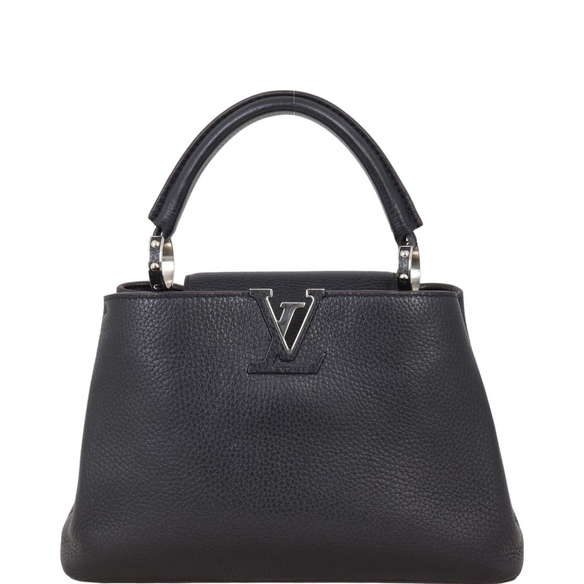 Louis vuitton capucines bb black top