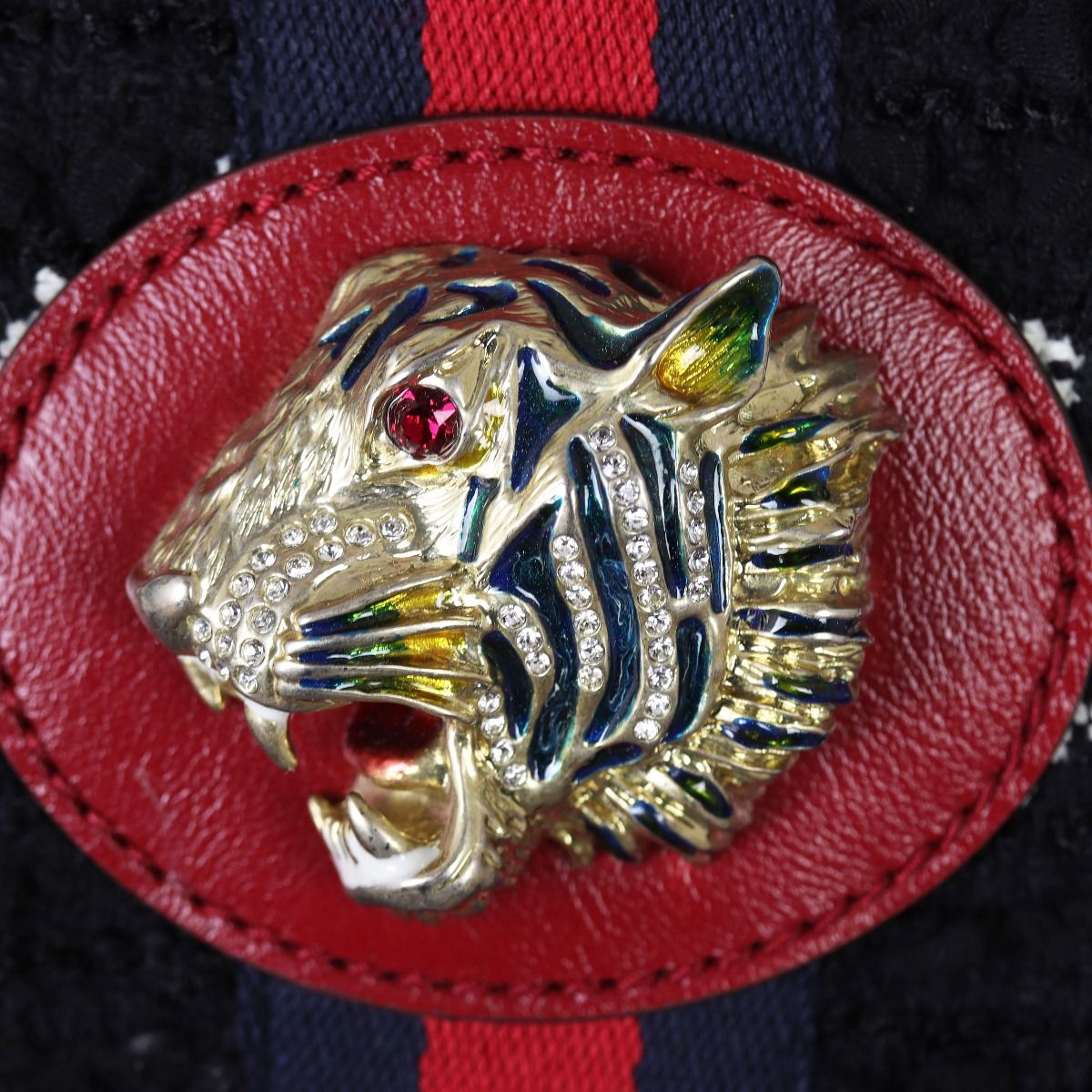 Gucci large tote hot sale with tiger head
