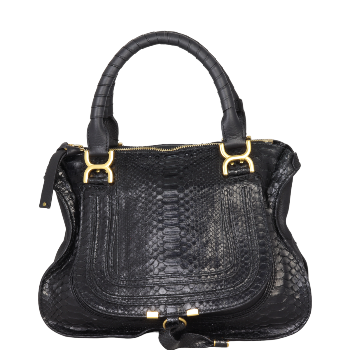 Chloe Marcie Satchel Python