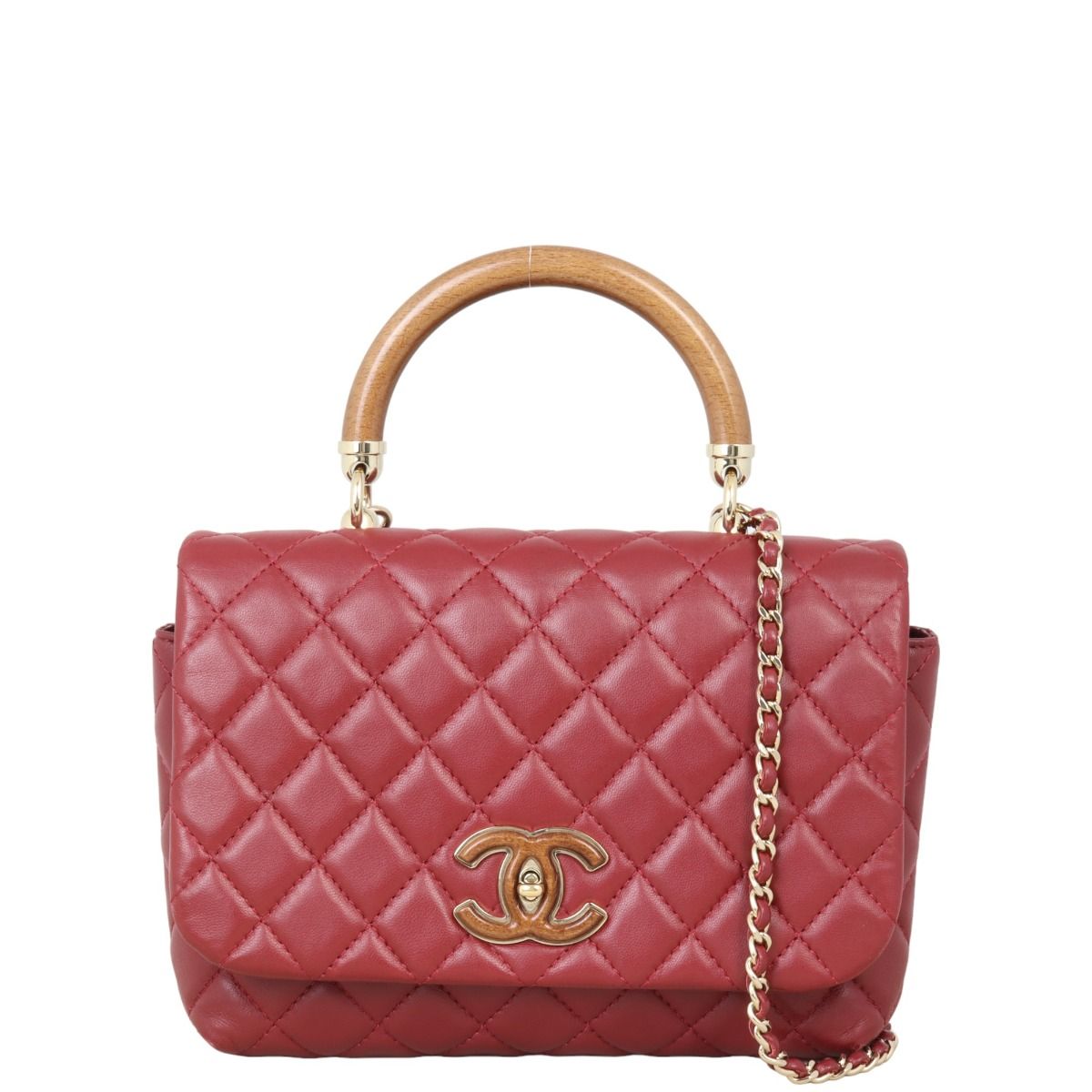 Chanel knock on wood bag sale