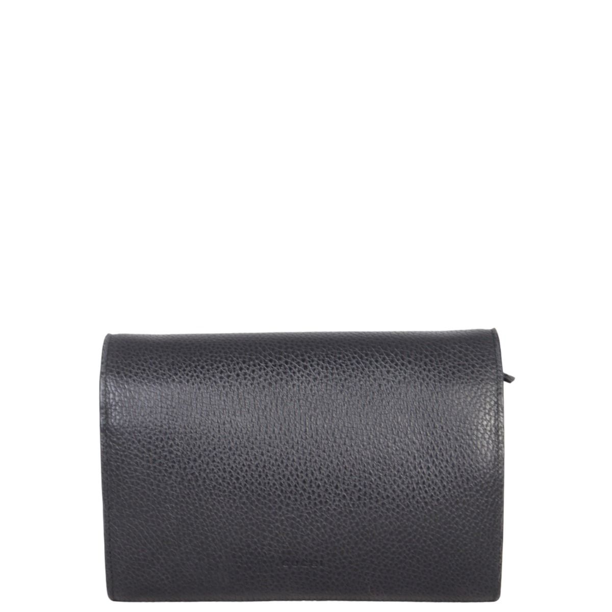 Gucci dionysus wallet on chain black clearance