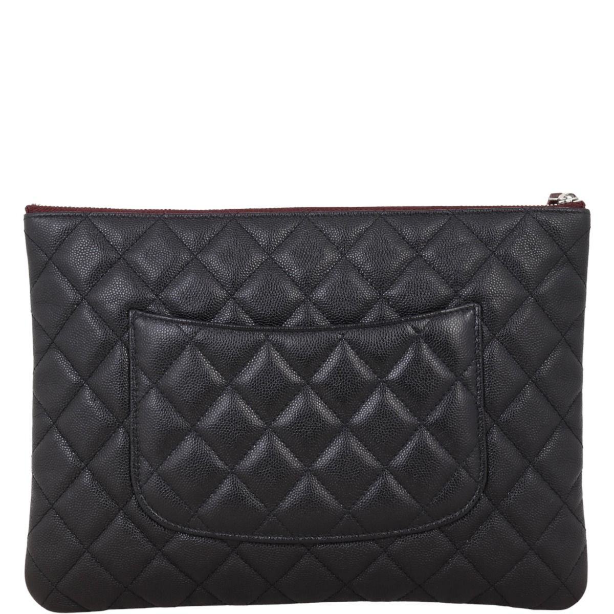 Chanel Classic O Case Pouch Medium Caviar