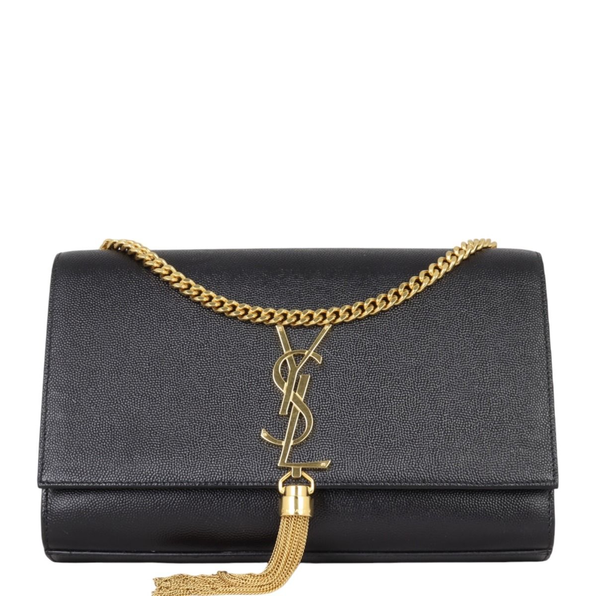 Kate monogram ysl small tassel shoulder bag clearance with golden hardware