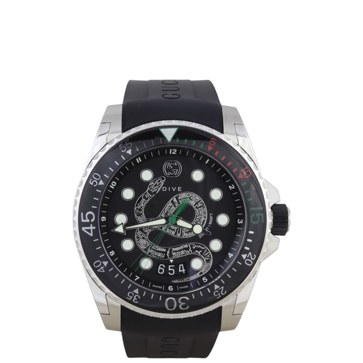 Gucci dive watch 45mm review top