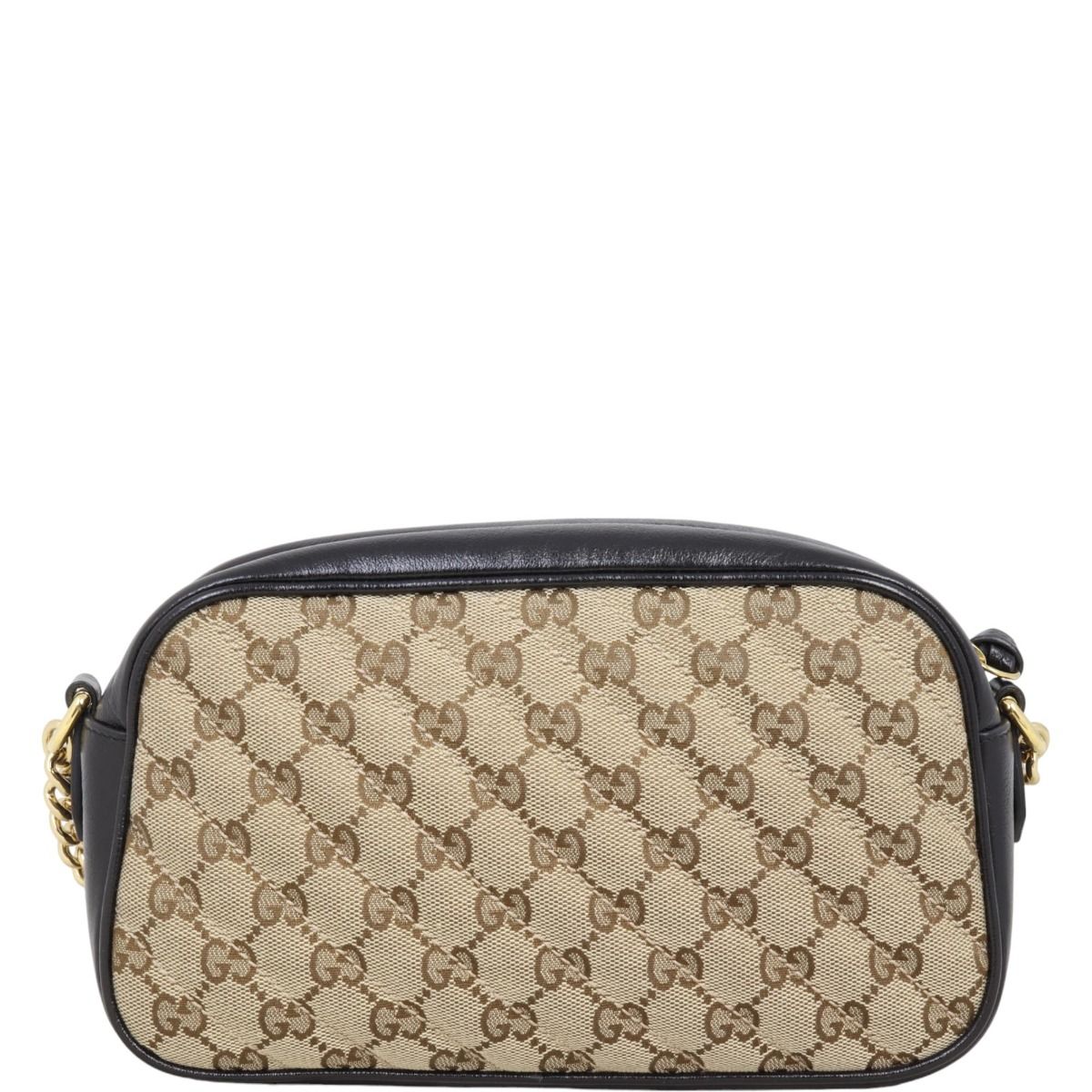 Gucci canvas camera bag best sale