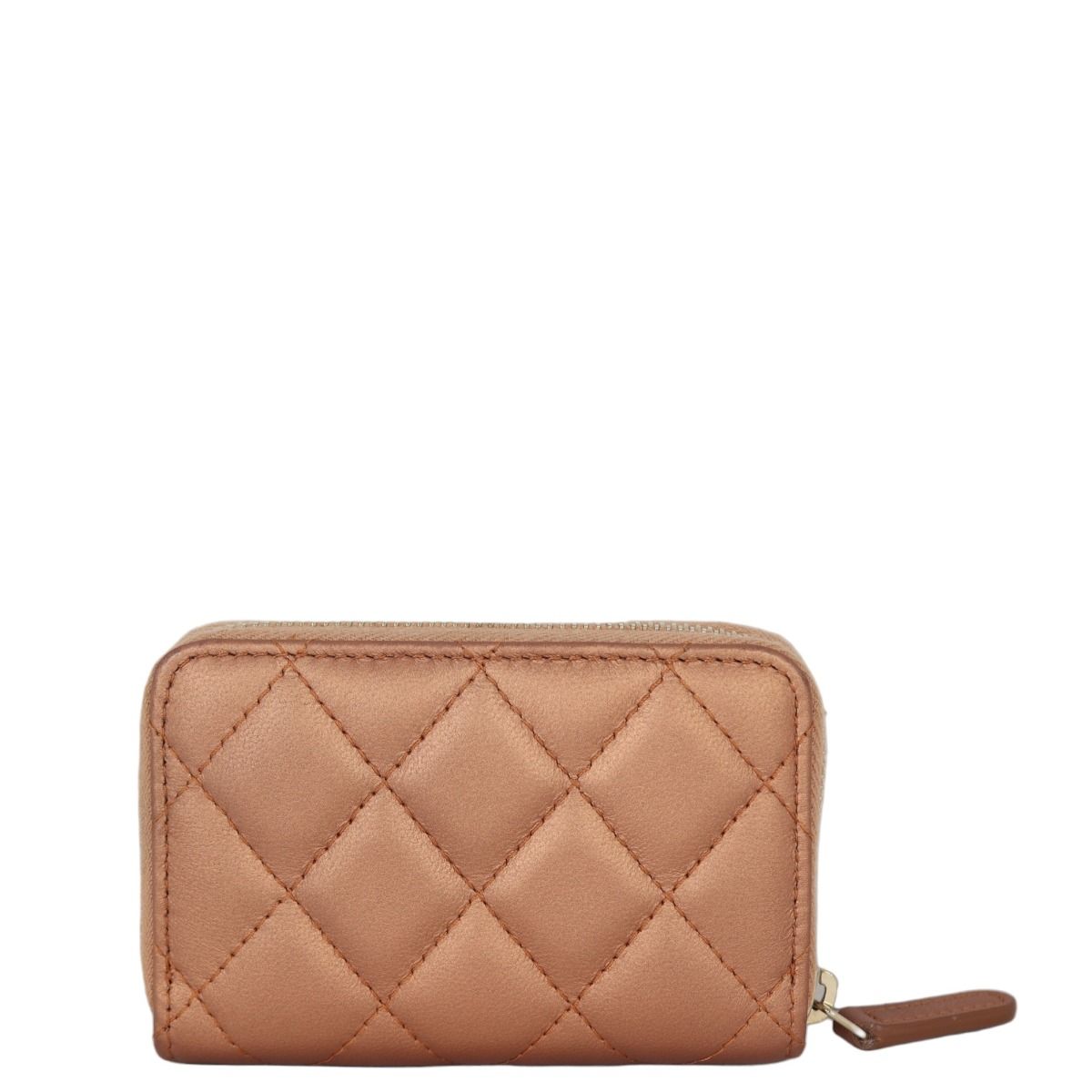 Classic zipped coin purse best sale