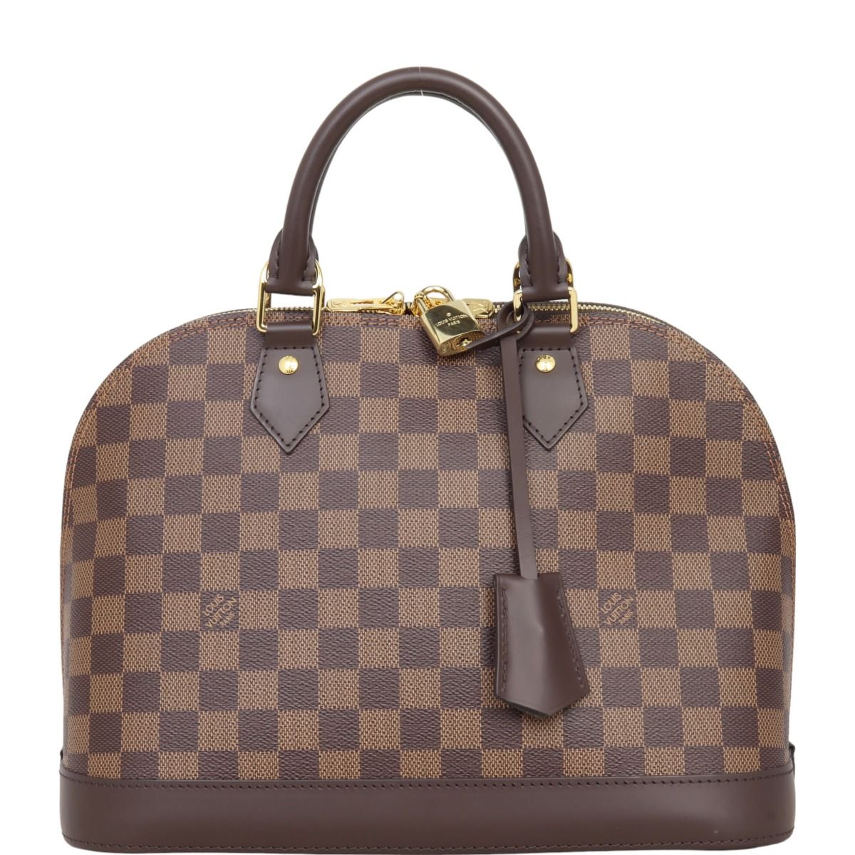 Louis Vuitton Alma PM Damier Ebene Chocolate Brown