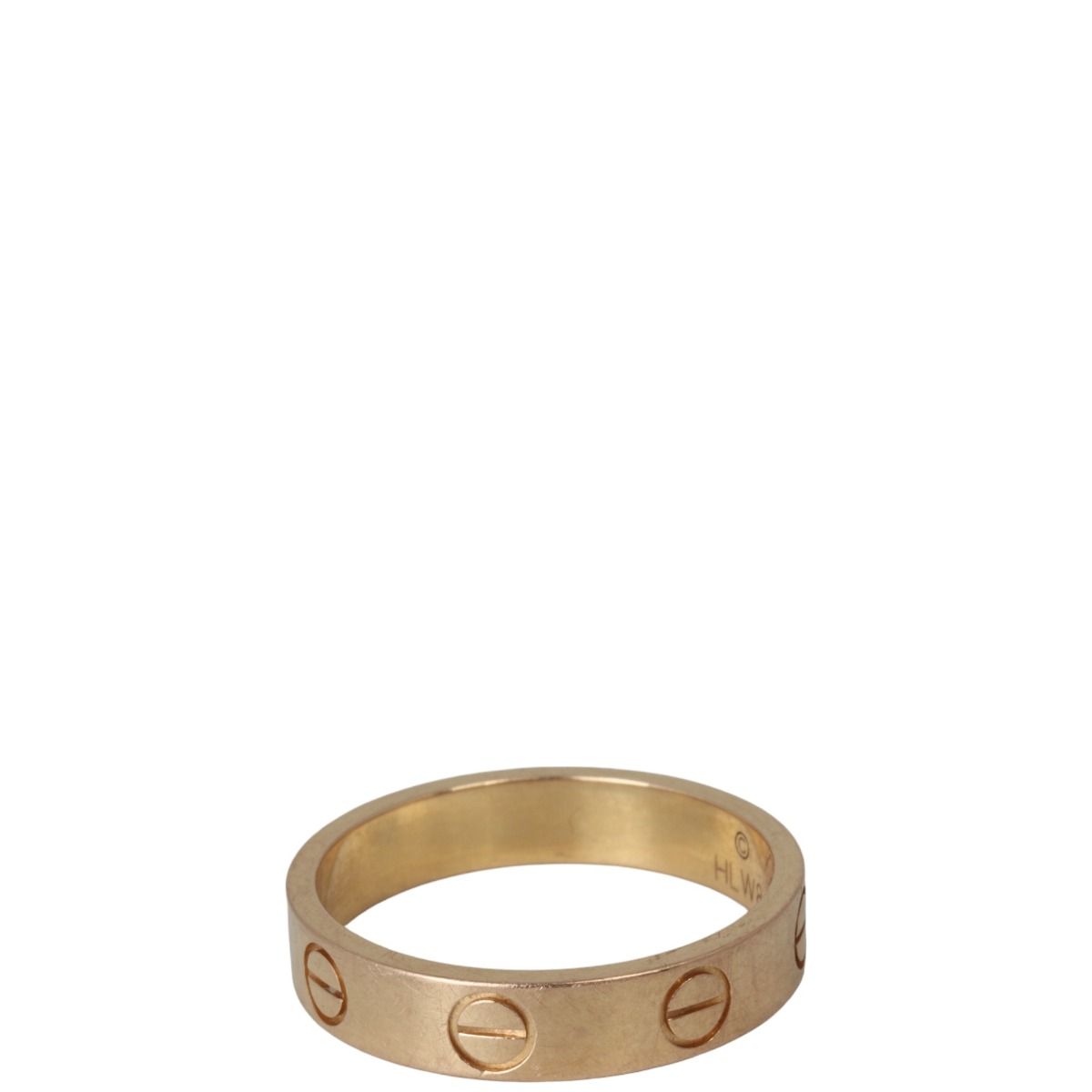 Cartier wedding band rose gold shop