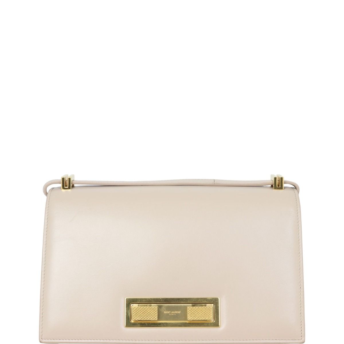 Saint laurent domino sales leather shoulder bag