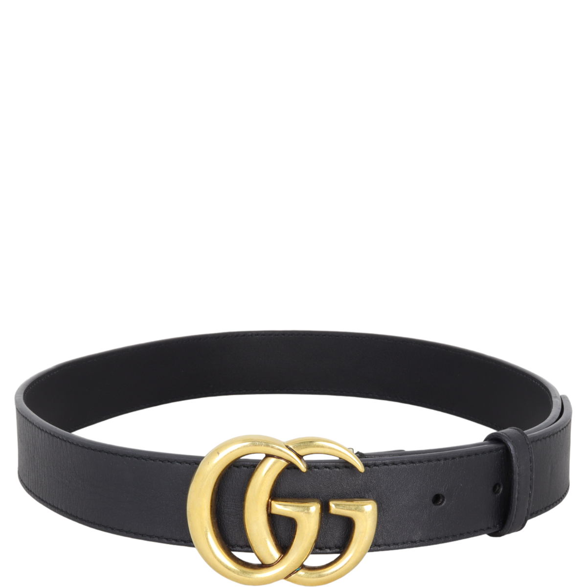 Gucci Marmont Double G Slim Belt