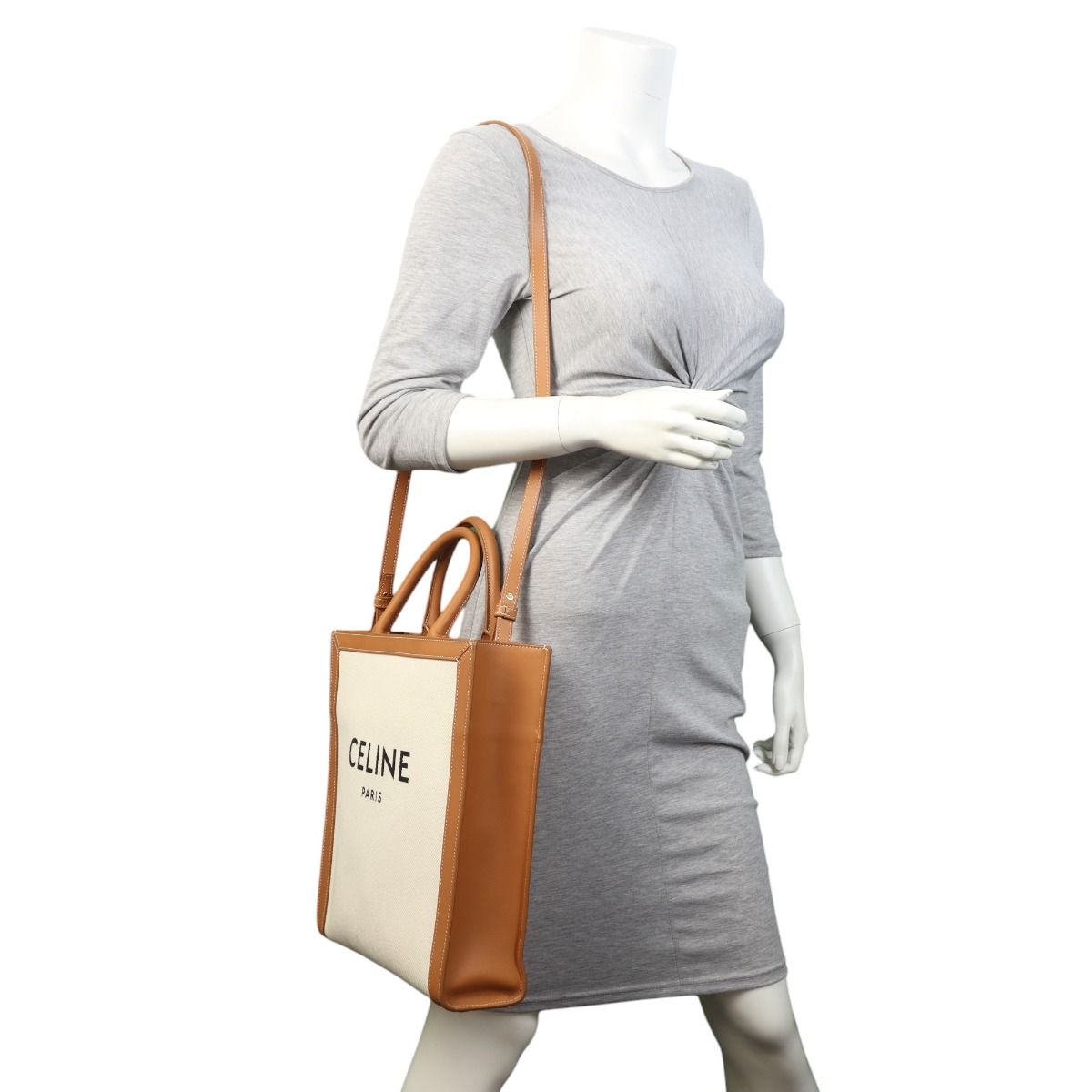 直営店‐CELINE‐ Vertical Cabas ショルダーバッグ スモール CELINE セリーヌ ショルダーバッグ Mini Cabas Vertical ミニ
