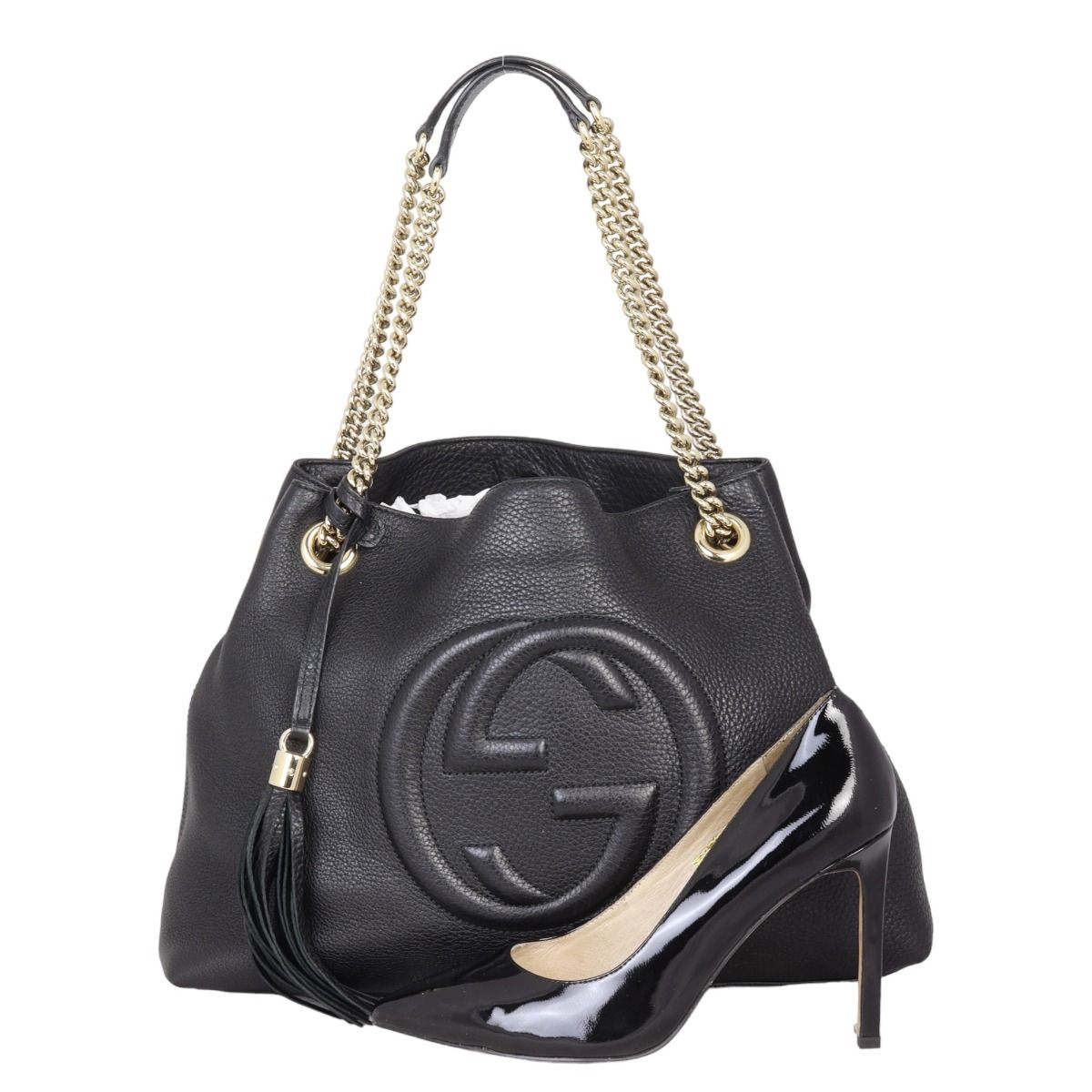 Gucci soho on sale leather chain
