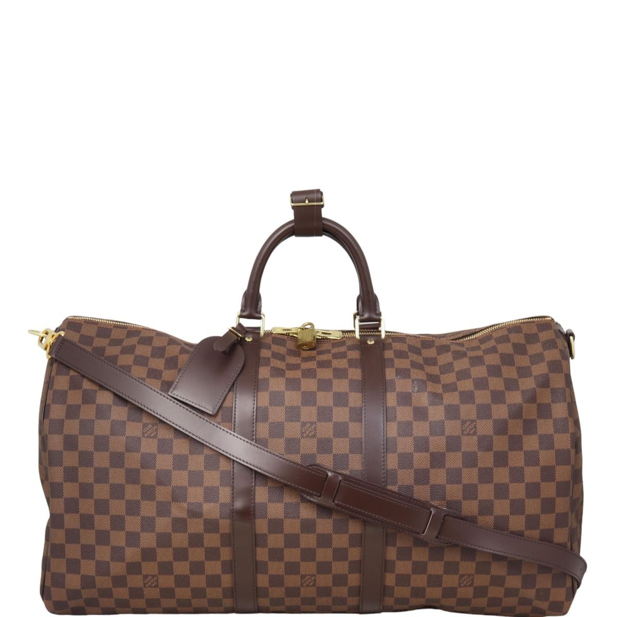 Keepall 55 damier outlet