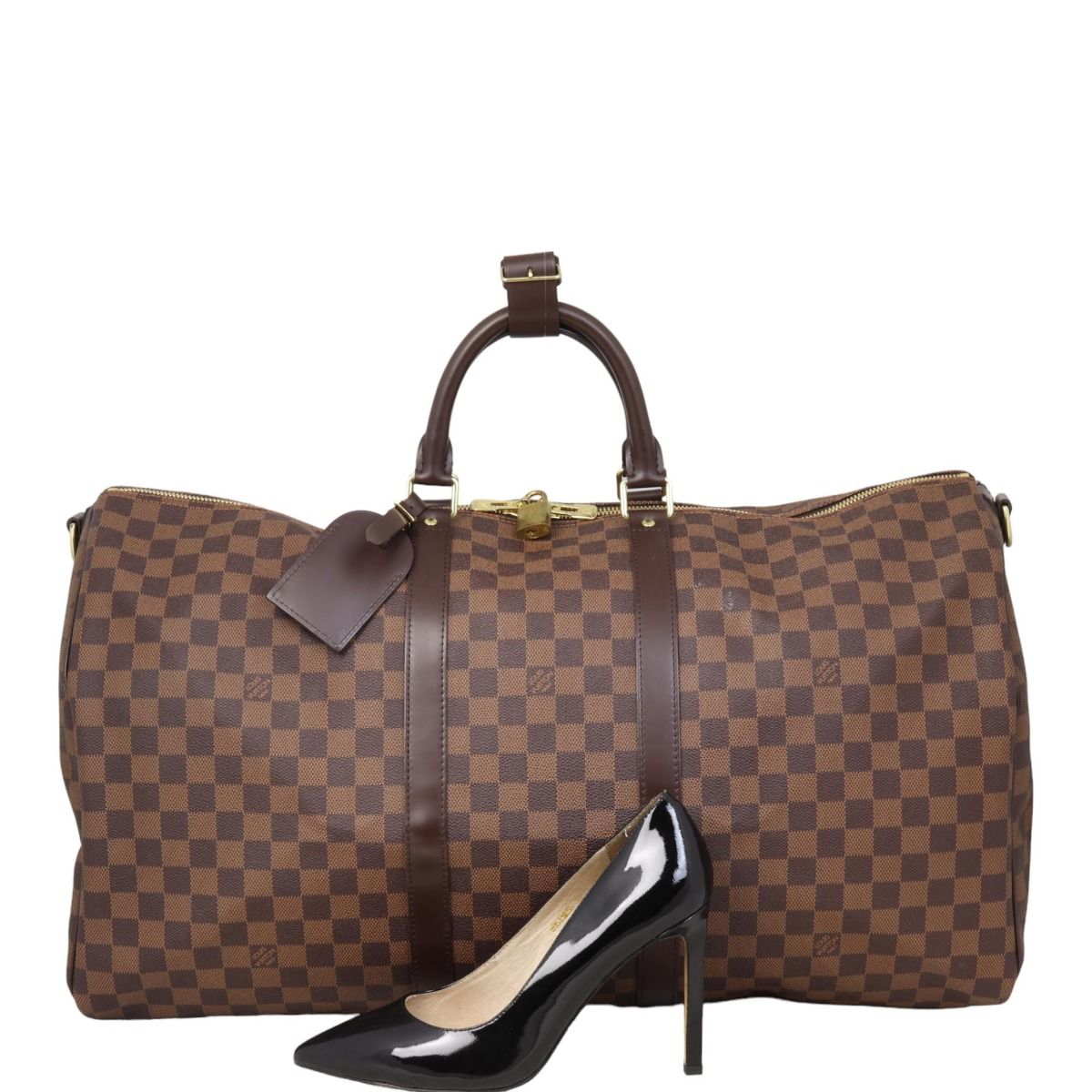 Louis vuitton keepall damier ebene new arrivals