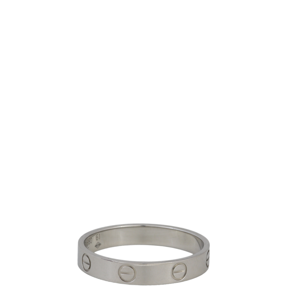 Cartier Love Wedding Band Platinum
