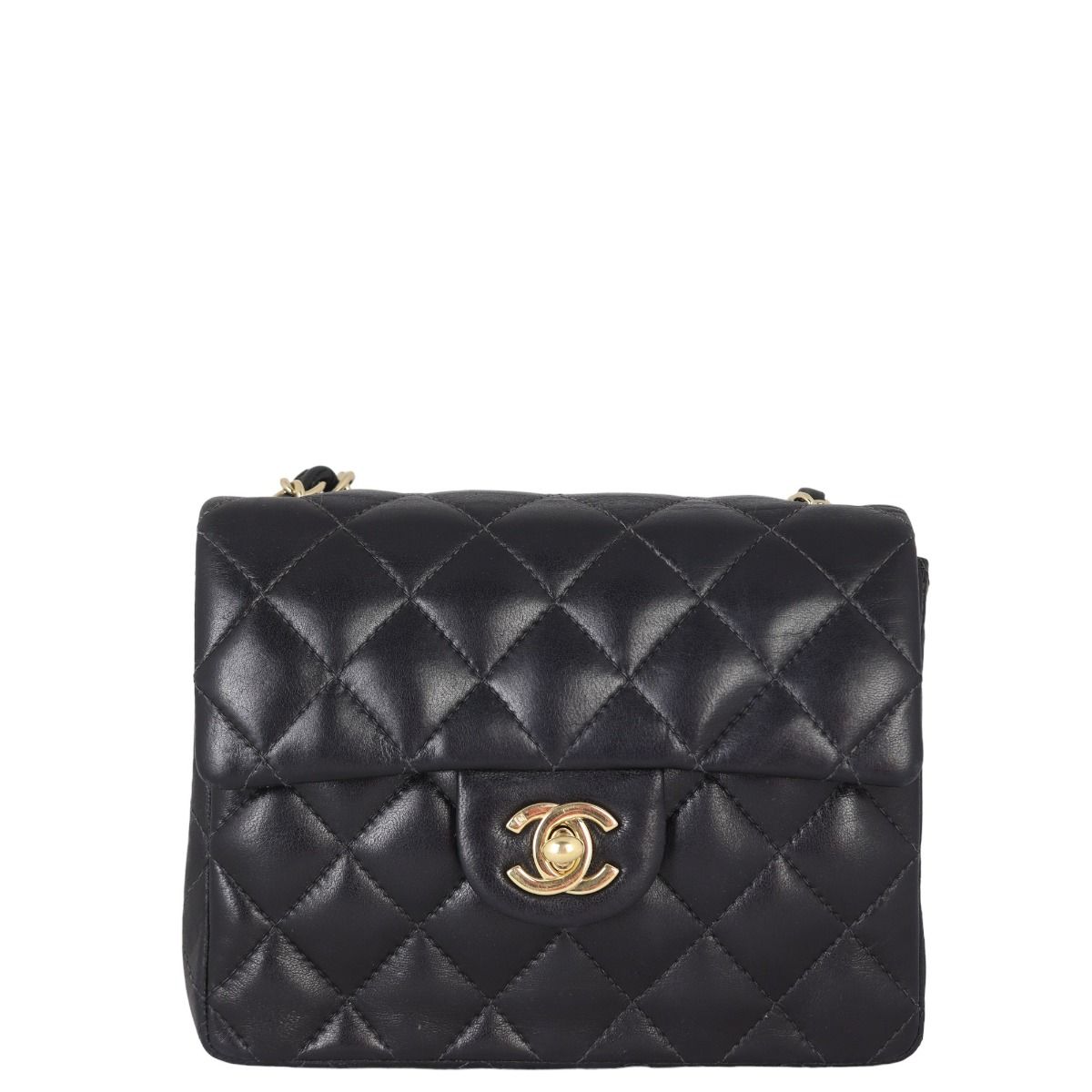 Chanel Classic Flap Mini Square Black