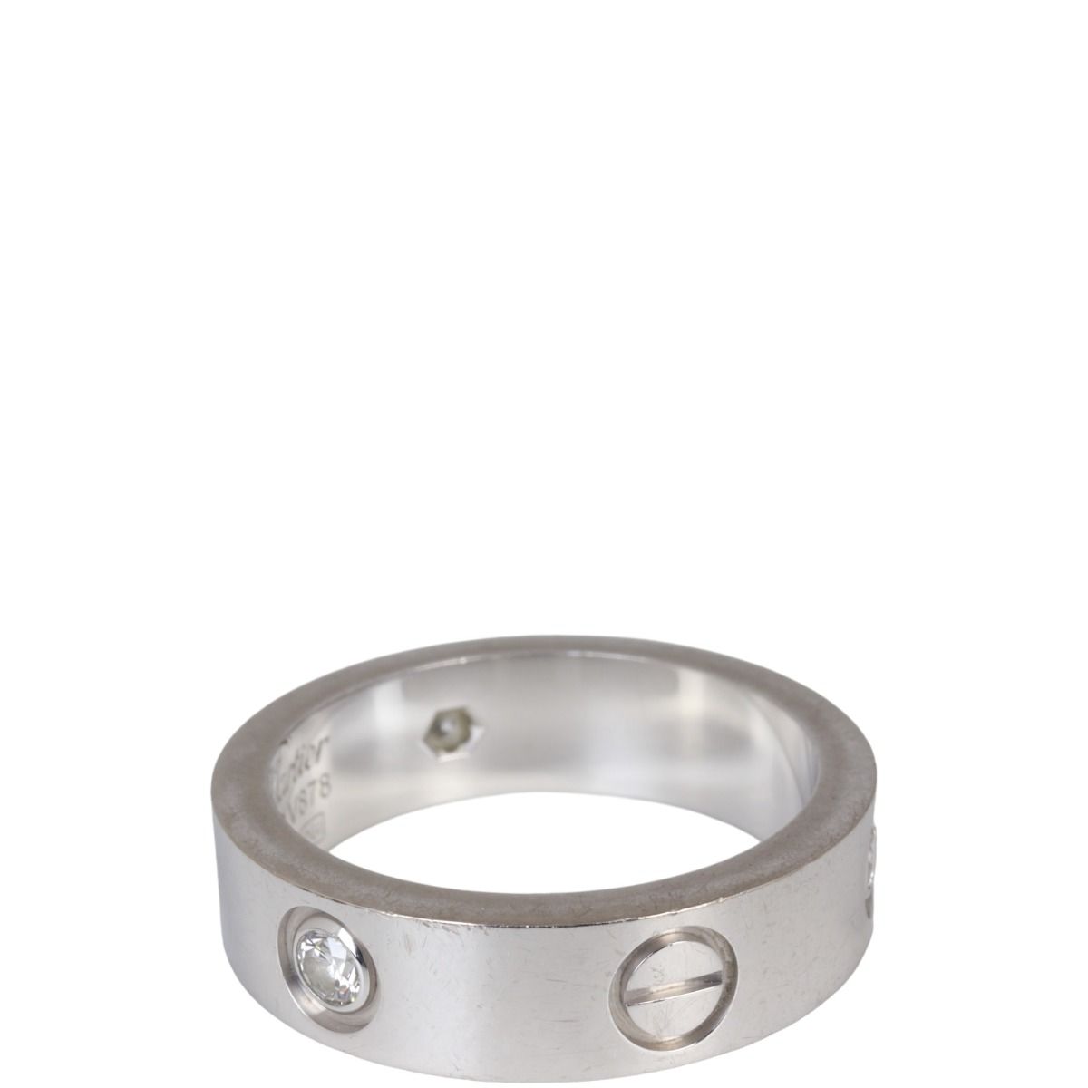 White gold cartier love cheap