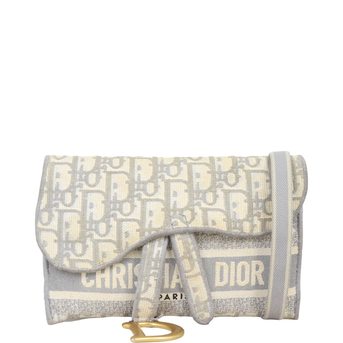 Dior saddle bag belt top
