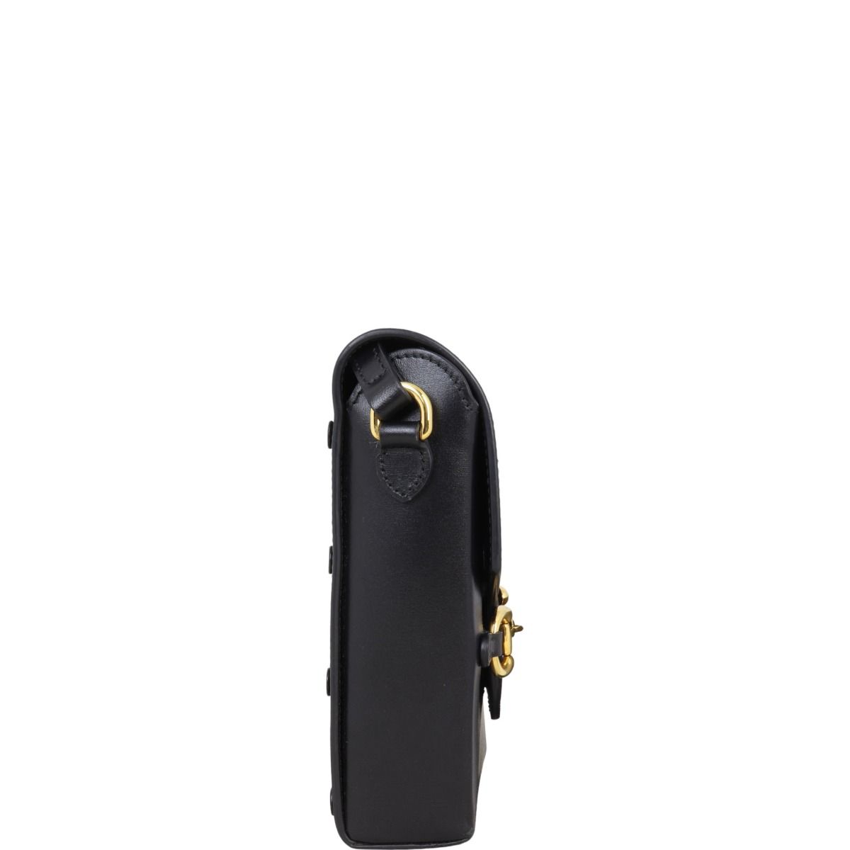 ☆人気【GUCCI】☆1955 Horsebit Mini Bag Black Leather☆ Gucci Horsebit 1955 Mini Shoulder Bag in Black Leather — UFO