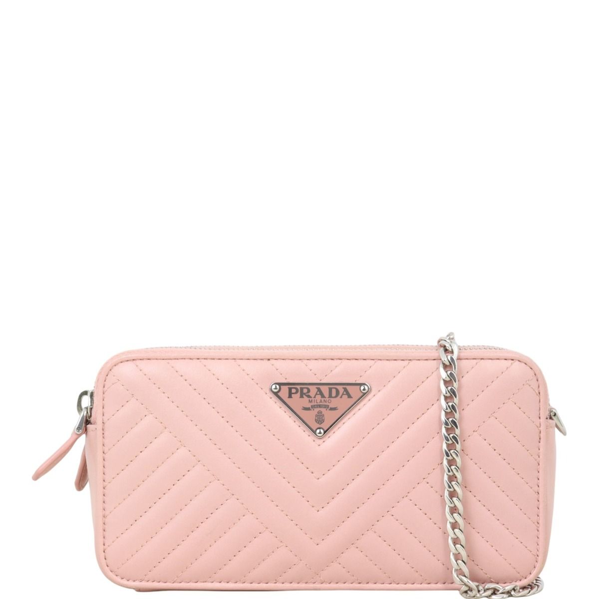 Prada diagramme nappa leather bag shop