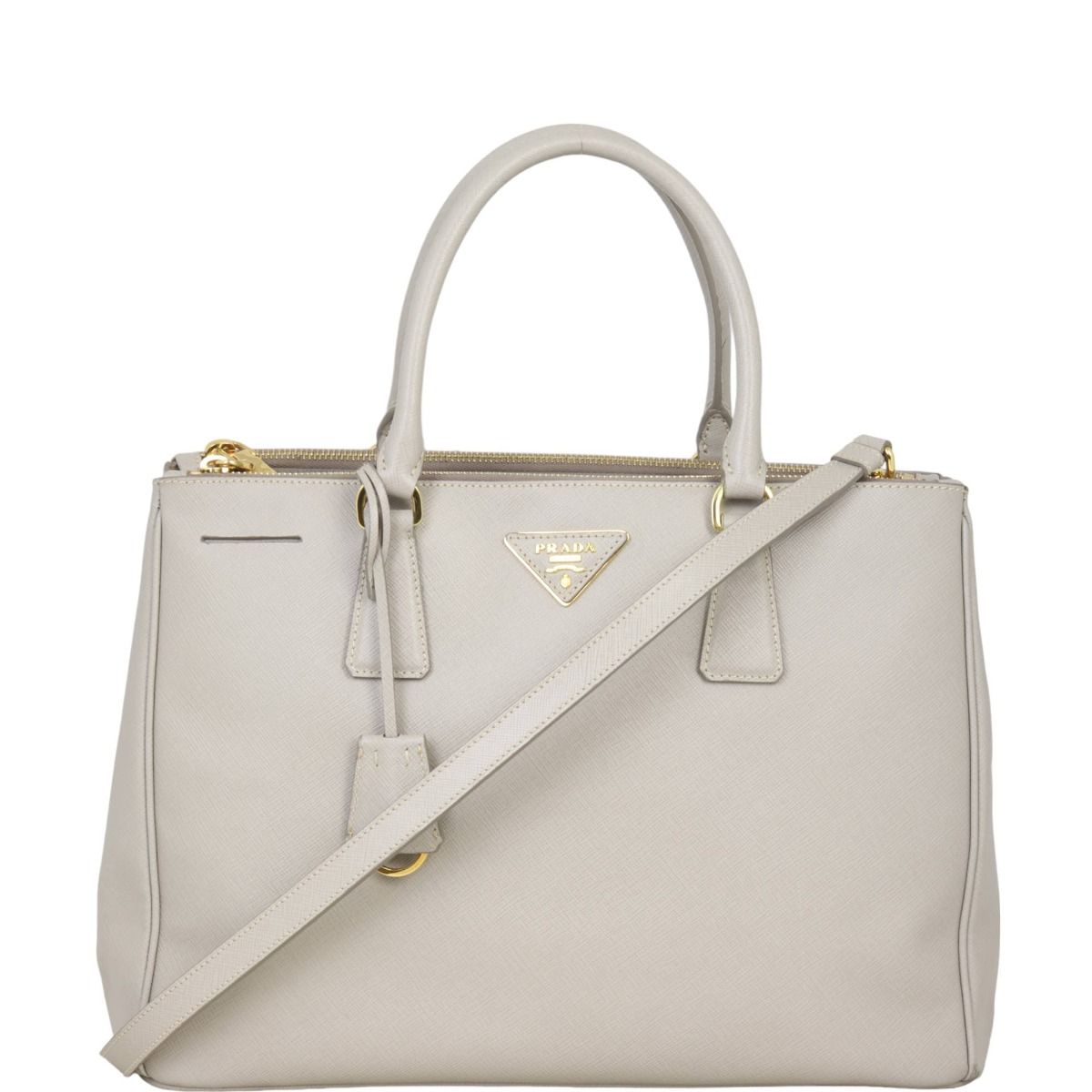 Prada lux 2024 saffiano leather tote