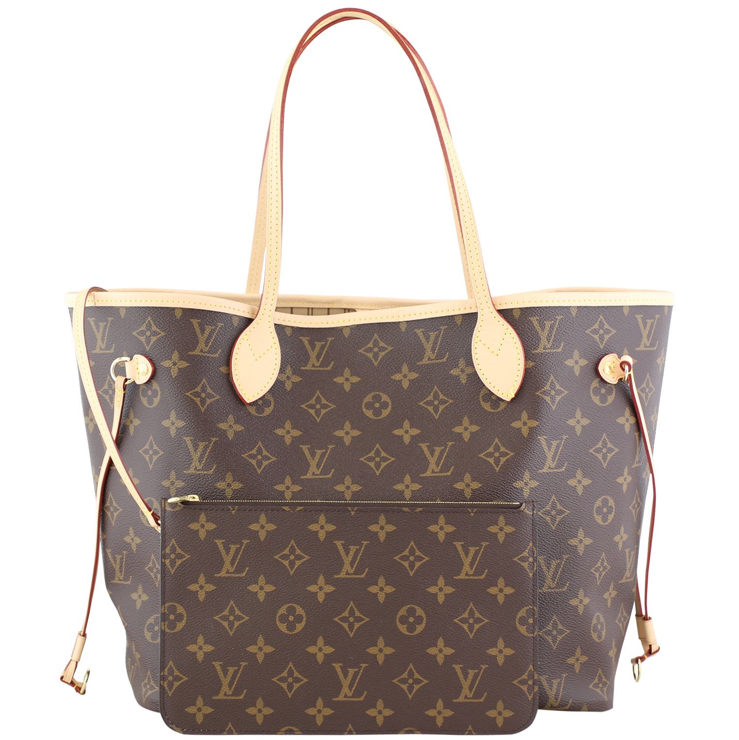 Louis Vuitton Neverfull MM Monogram Beige
