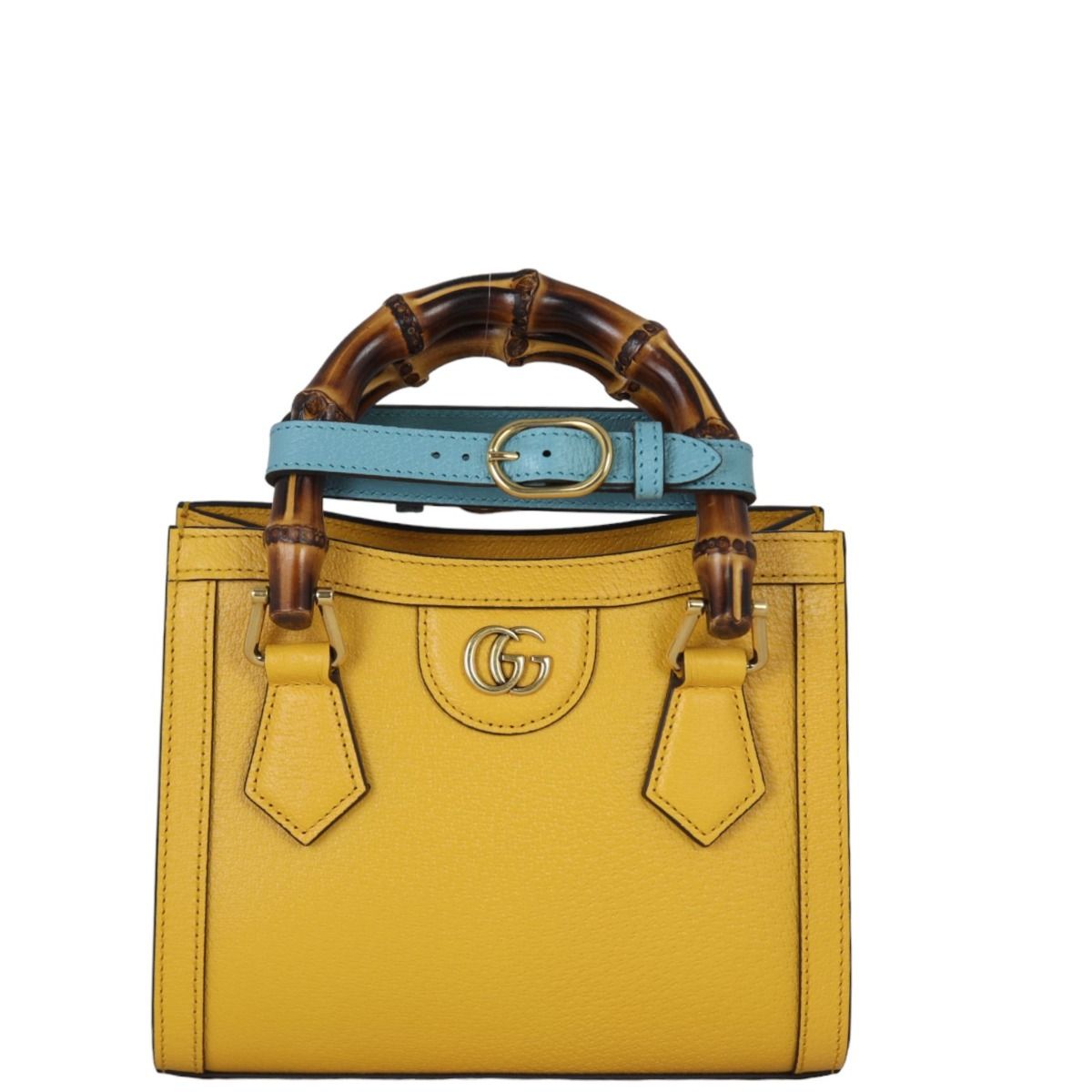 Gucci yellow tote bag online