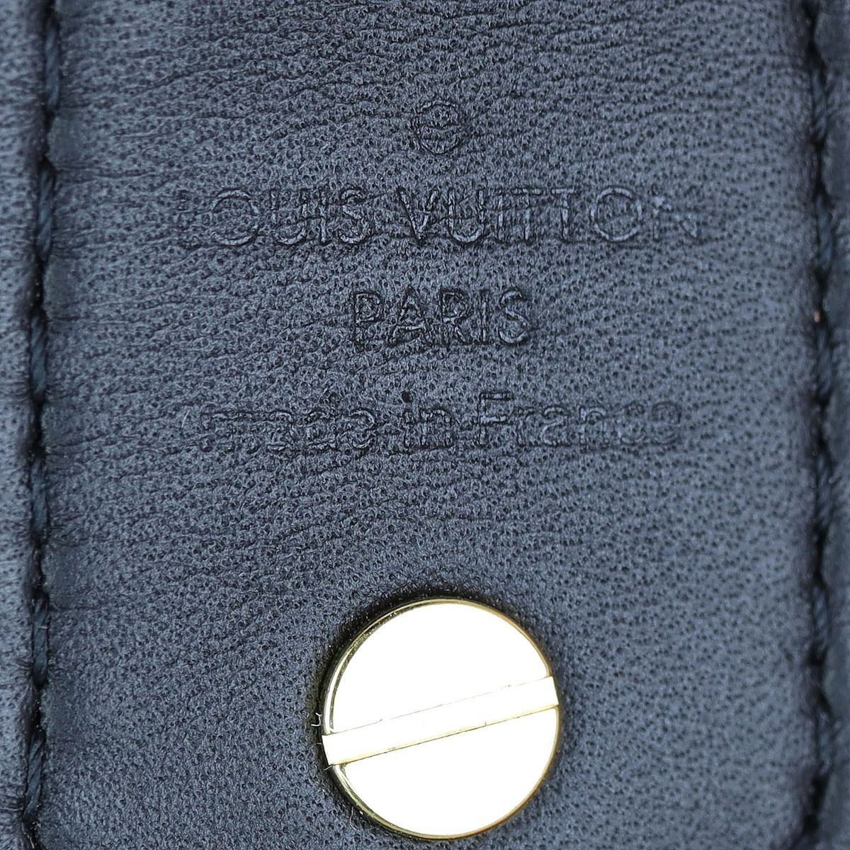 LOUIS VUITTON Reverse Monogram Bandouliere Shoulder Strap XL Black 1215340