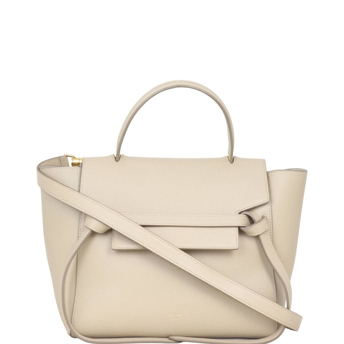 Celine micro belt bag in grained calfskin hot sale