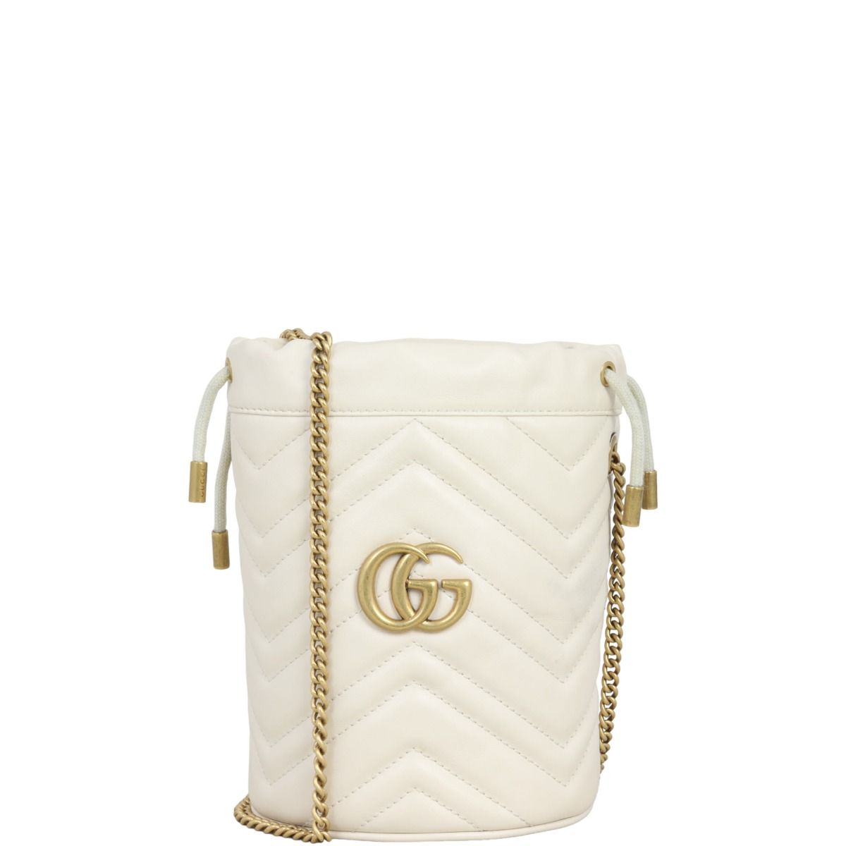 Gucci gg marmont leather bucket bag online