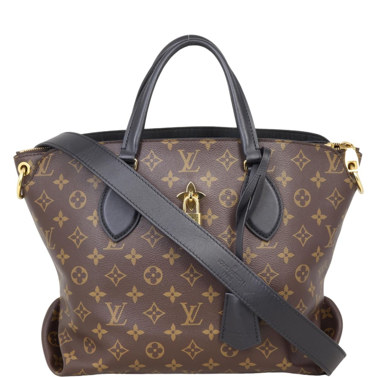 Louis vuitton tote with zipper sale