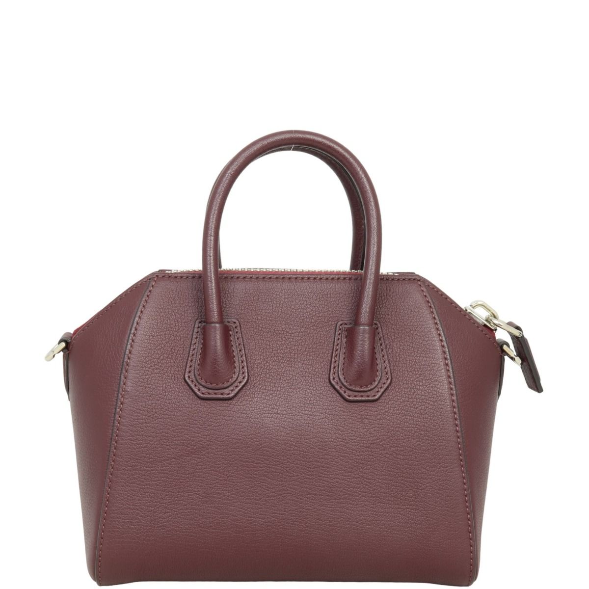 Givenchy antigona mini burgundy hot sale