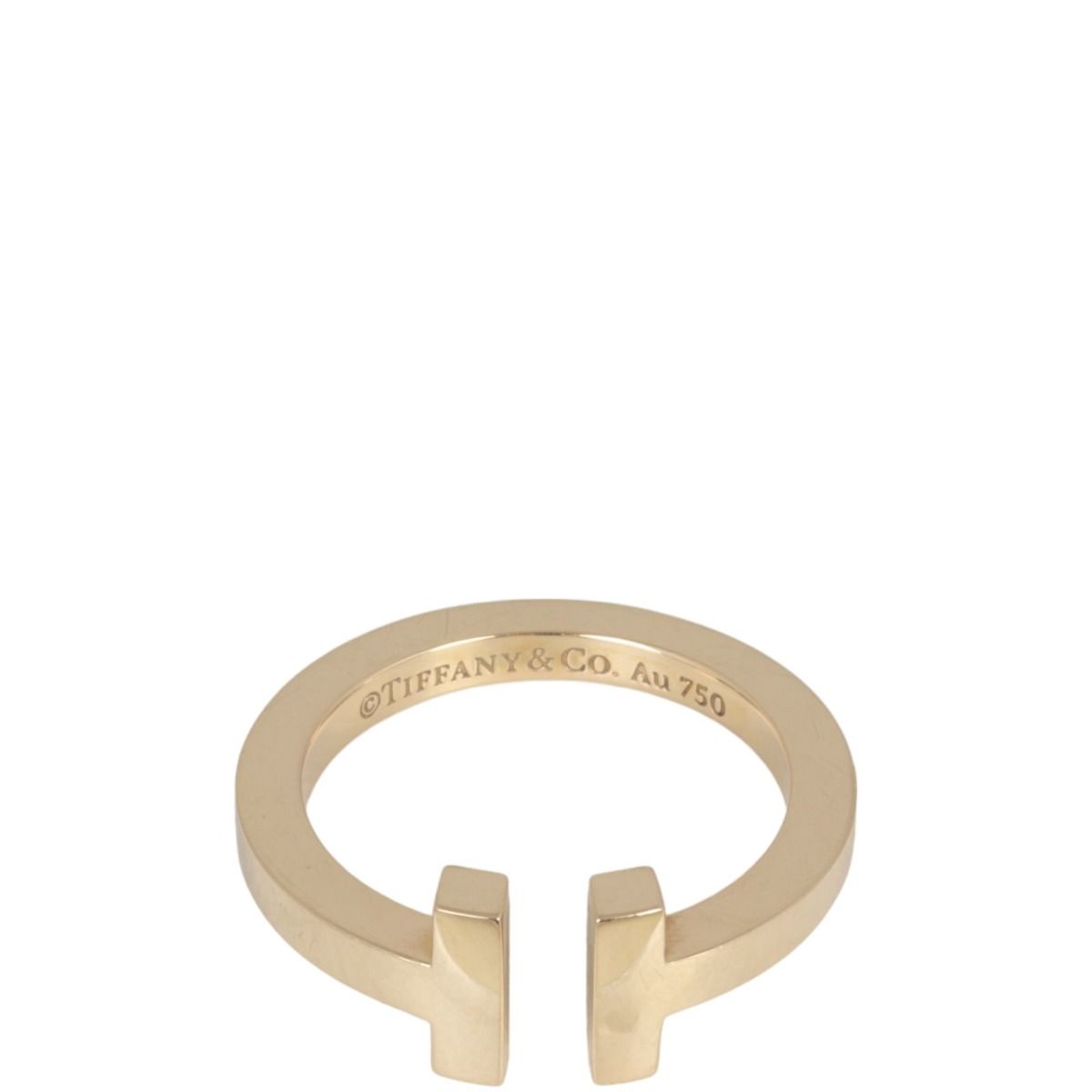 Tiffany Co Tiffany T Square 18k Rose Gold Ring